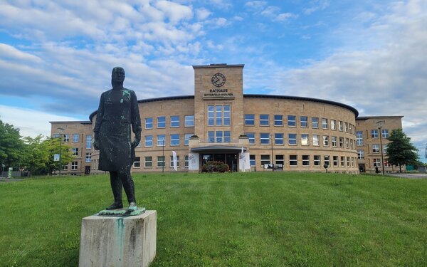 Rathaus Wolfen, Foto: Jana Kotte