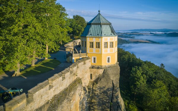 Friedrichsburg auf der Festung Königstein  Fotofestival Sandstein