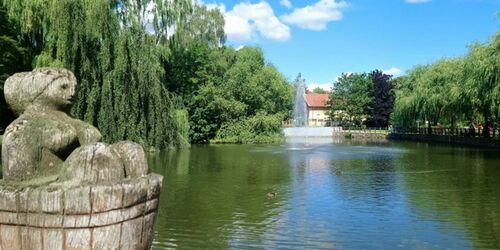 Waschzuber am Mühlenteich, Foto: Jana Koch