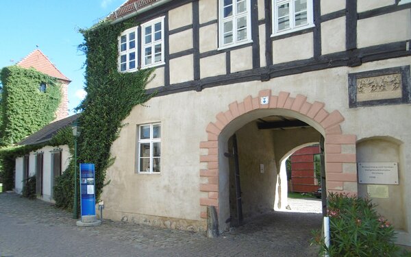 Das Wallgebäude, fälschlich auch "Gänseburg" genannt, Foto: terra press Berlin