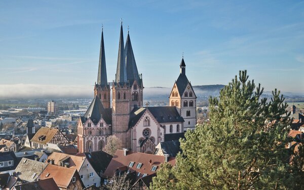 Blick auf die Marienkirche in Gelnhausen, Foto: Spessart Tourismus und Marketing GmbH