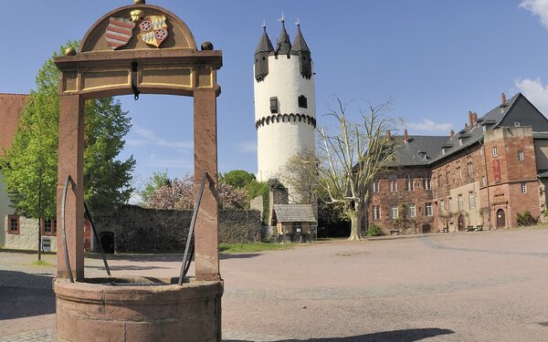 Schlosshof Steinheim, Foto: Roland von Gottschalck, Lizenz: Medienzentrum Hanau