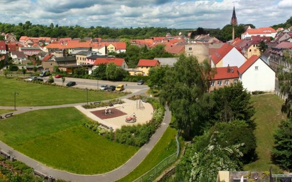 Burg Stargard Stadtpanorama Burg Stargard