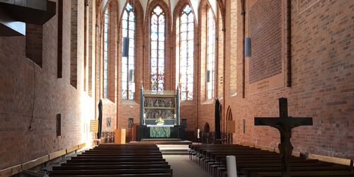 Chorraum Klosterkirche Neuruppin, Foto: K. Lehmann, Lizenz: TMB Tourismus-Marketing Brandenburg GmbH