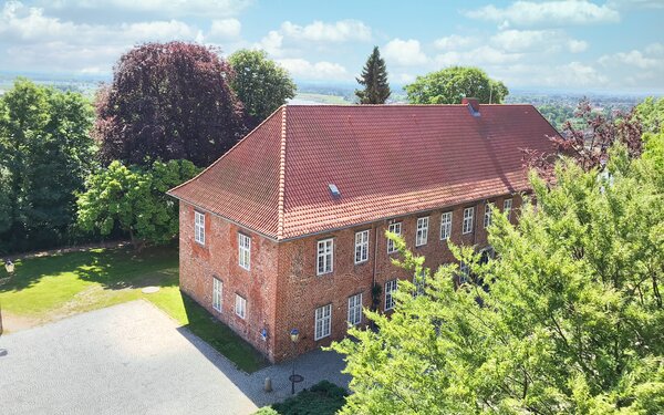 Schloss von oben, Foto: Uta Barthelme