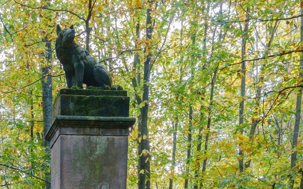 Wolfsäule im Friedewald  Wikipedia/Radler59