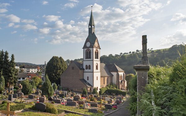 St.-Martins-Kirche in Oberndorf, Foto: Spessart Tourismus und Marketing GmbH