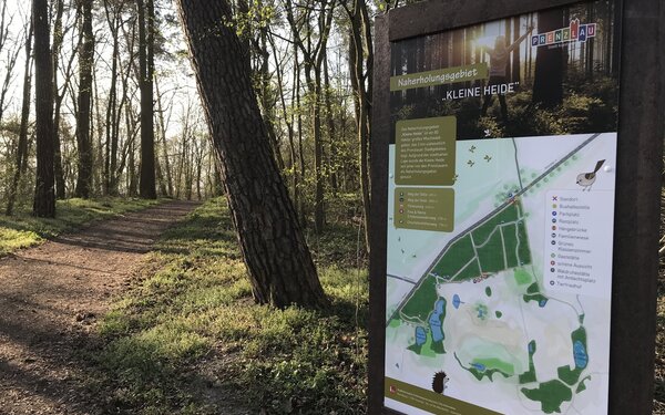 Naherholungsgebiet Kleine Heide, Foto: Anet Hoppe