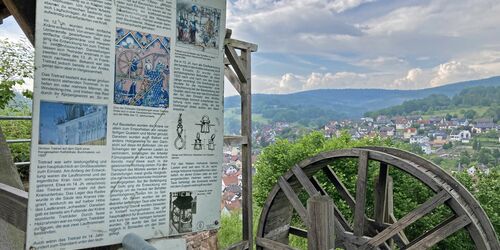 Burgruine Bartenstein, Foto: Tourismusverband Spessart-Mainland (Bloier)