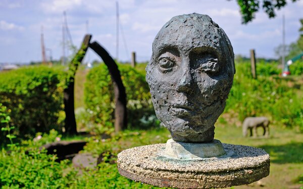 Skulptur im Museum Atelier Otto Niemeyer-Holstein, Foto: Martin Flögel