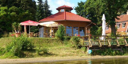 Strandpavillon am Strandbad Ferch, Foto:  Strandbad Ferch