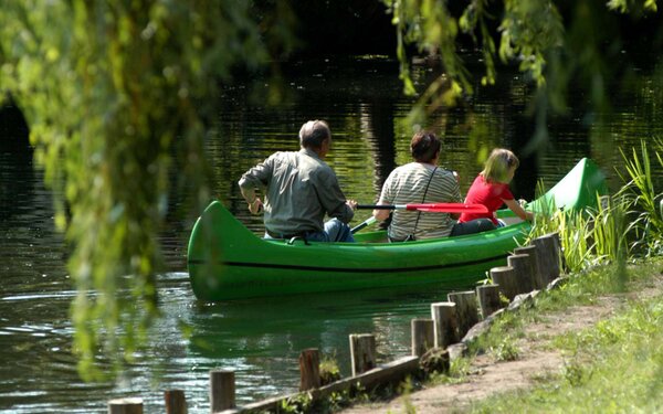 Paddeln in Lübben, Foto: TKS Lübben