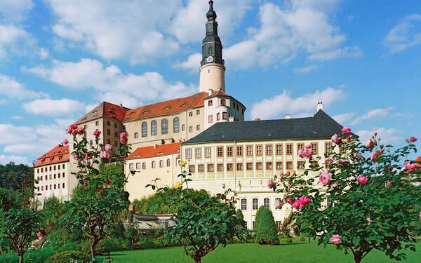 Schloss Weesenstein, Foto: Manfred Lohse, Lizenz: TV Sachsen