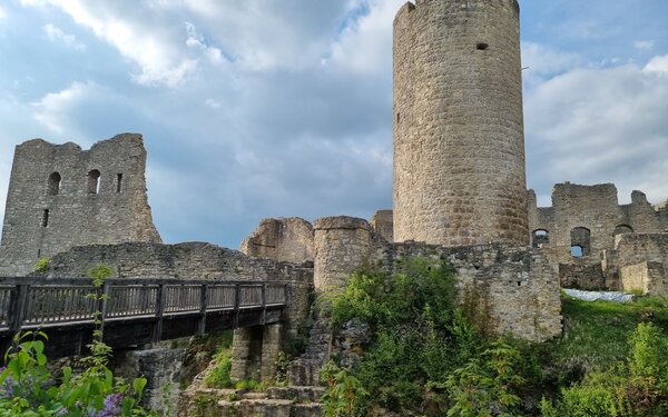 Burgruine Wolfstein, Foto: Katja Schumann