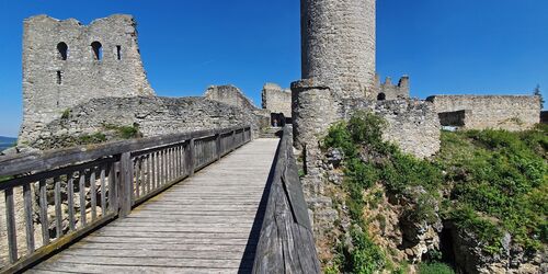 Burgruine Wolfstein, Foto: Katja Schumann