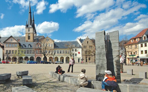 Stadtansicht Saalfeld, Foto: Michael Miltzow