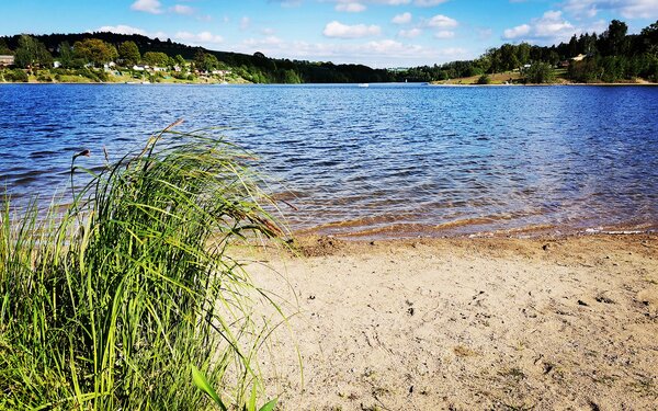 An der Talsperre Malter, Foto: Stadt Dippoldiswalde