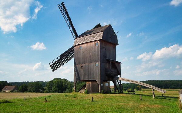 Bockwindmühle Ketzür, Foto: Nölte, Lizenz: terra press Berlin