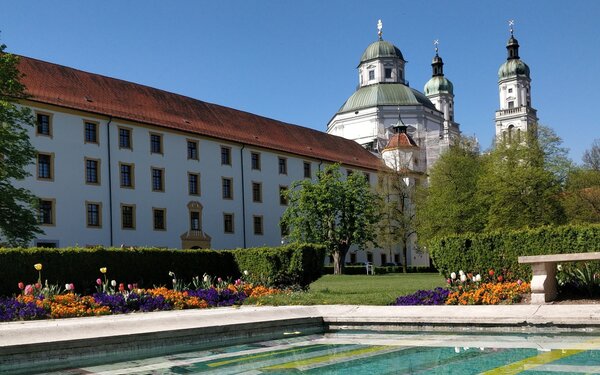 Kempten Hofgarten mit Mosaik, Foto: Kempten Tourismus