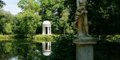 Schlosspark von Lützschena