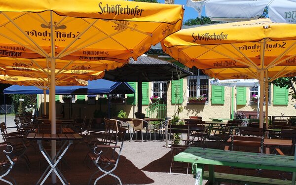 Gaststätte "Waldluft", Biergarten, Foto: Gaststätte "Waldluft", Lizenz: -