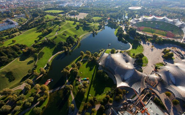 Olympiasee, Foto: München Tourismus, Lizenz: Tommy Lösch