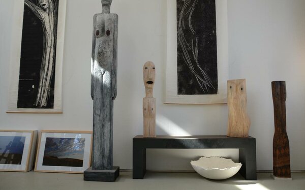 Atelier Astrid Mosch in Hohenwalde, Foto: Anja Warning