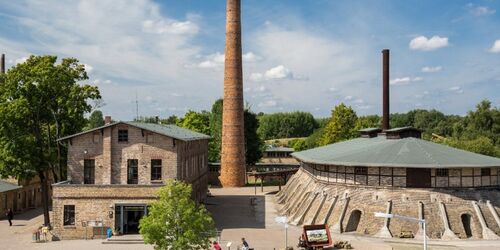 Besucherzentrum & Ringofen III, Foto: York Maecke, Lizenz: Ziegeleipark Mildenberg