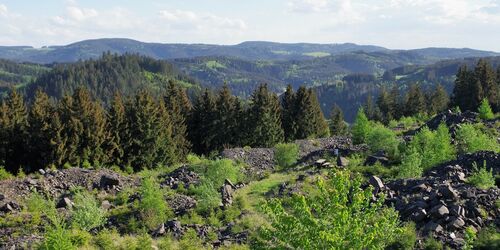 Im Tal der Rodach und rund um die Ködeltalsperre