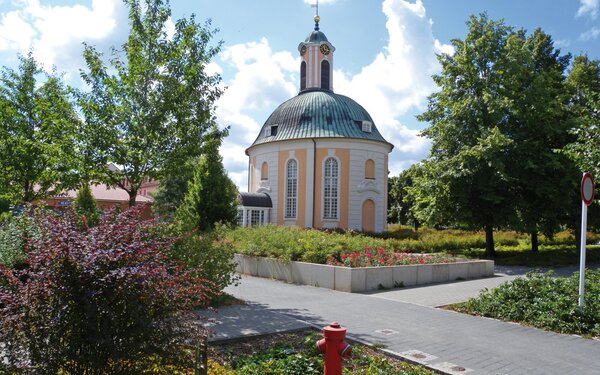 Der Berlischky-Pavillon an der Lindenallee in Schwedt/Oder, Foto: terra press Berlin