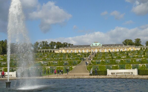 Schloss Sanssouci, Foto: terra press Berlin