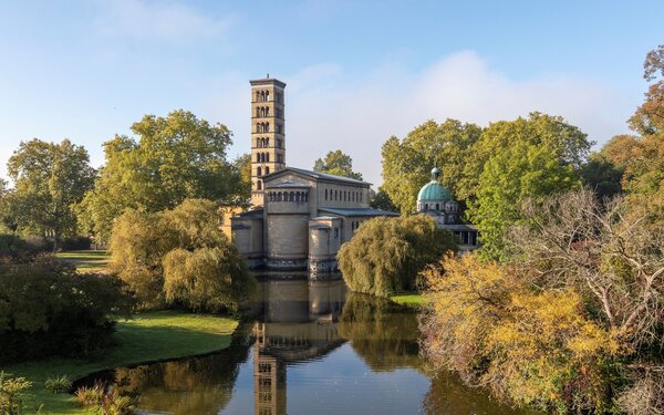 Friedenskirche im Park Sanssouci, Foto: André Stiebitz, Lizenz: PMSGS/ SPSG