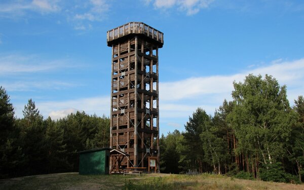 Aussichtsturm auf dem Löwendorfer Berg, Foto: Tourismusverband Fläming e.V. / A. Stein