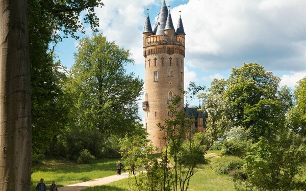 Flatowturm im Park Babelsberg, Foto: André Stiebitz, Lizenz: SPSG/PMSG