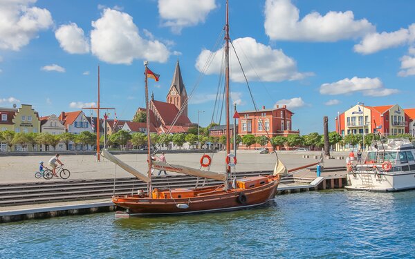 Der Hafen in Barth, Foto: @ Stadt Barth