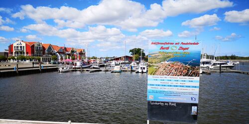 An- und Ablegekai für Fashrgastschiffe, Stadthafen Barth, Foto: Stadt Barth, Paszehr