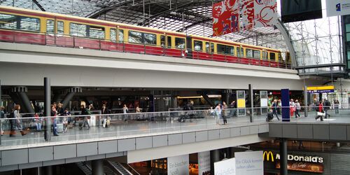 Berlin Hauptbahnhof (Innenansicht), Foto: Pixabay, Lizenz: Pixabay