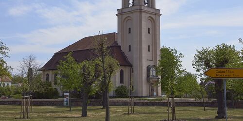 Evangelische Kirche am Markt, Foto: Boris Aehnelt