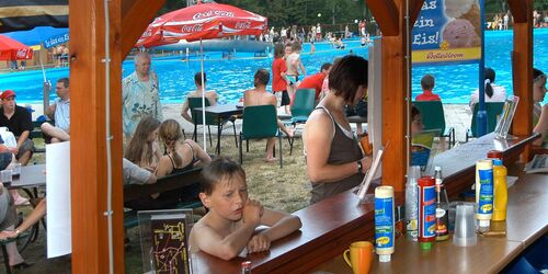 Freibad Kiosk, Foto: Uwe Hegewald, Lizenz: Uwe Hegewald, Amt Altdöbern