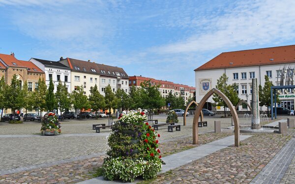 Marktplatz von Pasewalk, Foto: Stadt Pasewalk