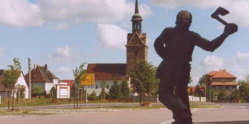 Wo das Beil im Kirchturm hängt