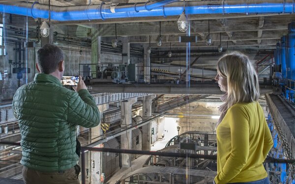 Fenster in die Energiefabrik, Foto: Nada Quenzel , Lizenz: Tourismusverband Lausitzer Seenland e.V.