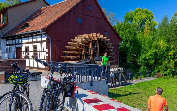 Radler-Rast an der Spreewehrmühle Cottbus, Foto: Andreas Franke, Lizenz: CMT Cottbus