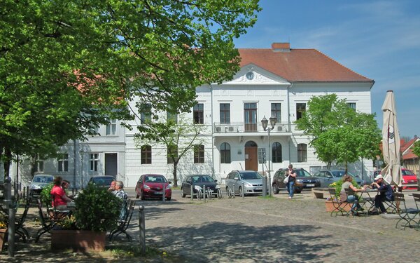 Der Marktplatz in Kremmen, Foto: terra press Berlin