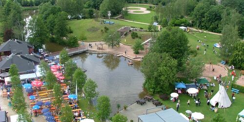 Freizeitpark Villeneuve sur Lot von oben, Foto: Stadt Neustadt