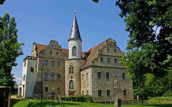 Wasserschloss Oberau, Foto: Sylvia Rosenbaum