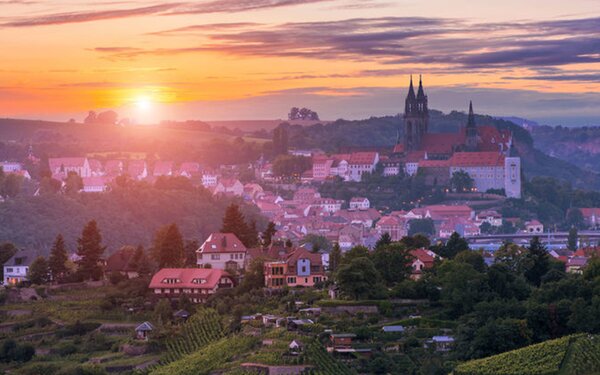 Blick von der Juchhöh auf Meißen, Foto: Kenny Scholz Fotografie