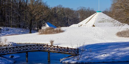 Winter im Branitzer Park, Foto: Andreas Franke, Lizenz: CMT Cottbus