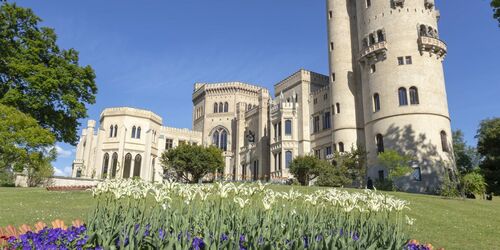 Schloss Babelsberg im Park Babelsberg, Foto: André Stiebitz, Lizenz: PMSG SPSG