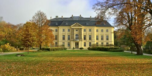 Schloss Trebnitz im Herbst, Foto: Franziska Mandel